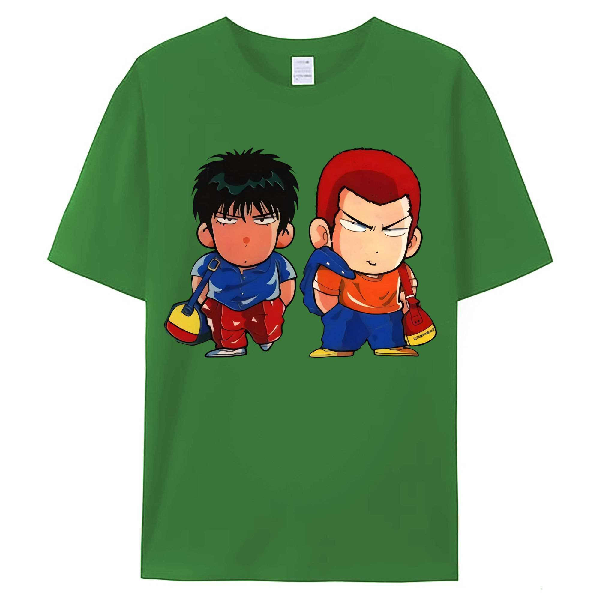 （画像用） SLAM DUNK／スラムダンク レディースカジュアルプリントTシャツ（綿100％）